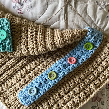 The Button Blanket Throw