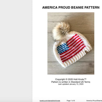 America Proud Beanie