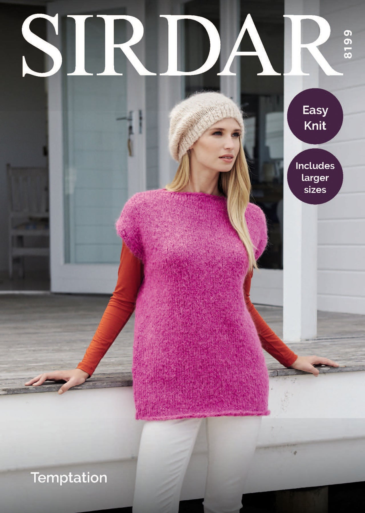 Tunic an Hat in Sirdar Temptation - 8199 - Downloadable PDF