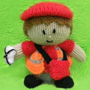 Post Worker choc orange cover / toy