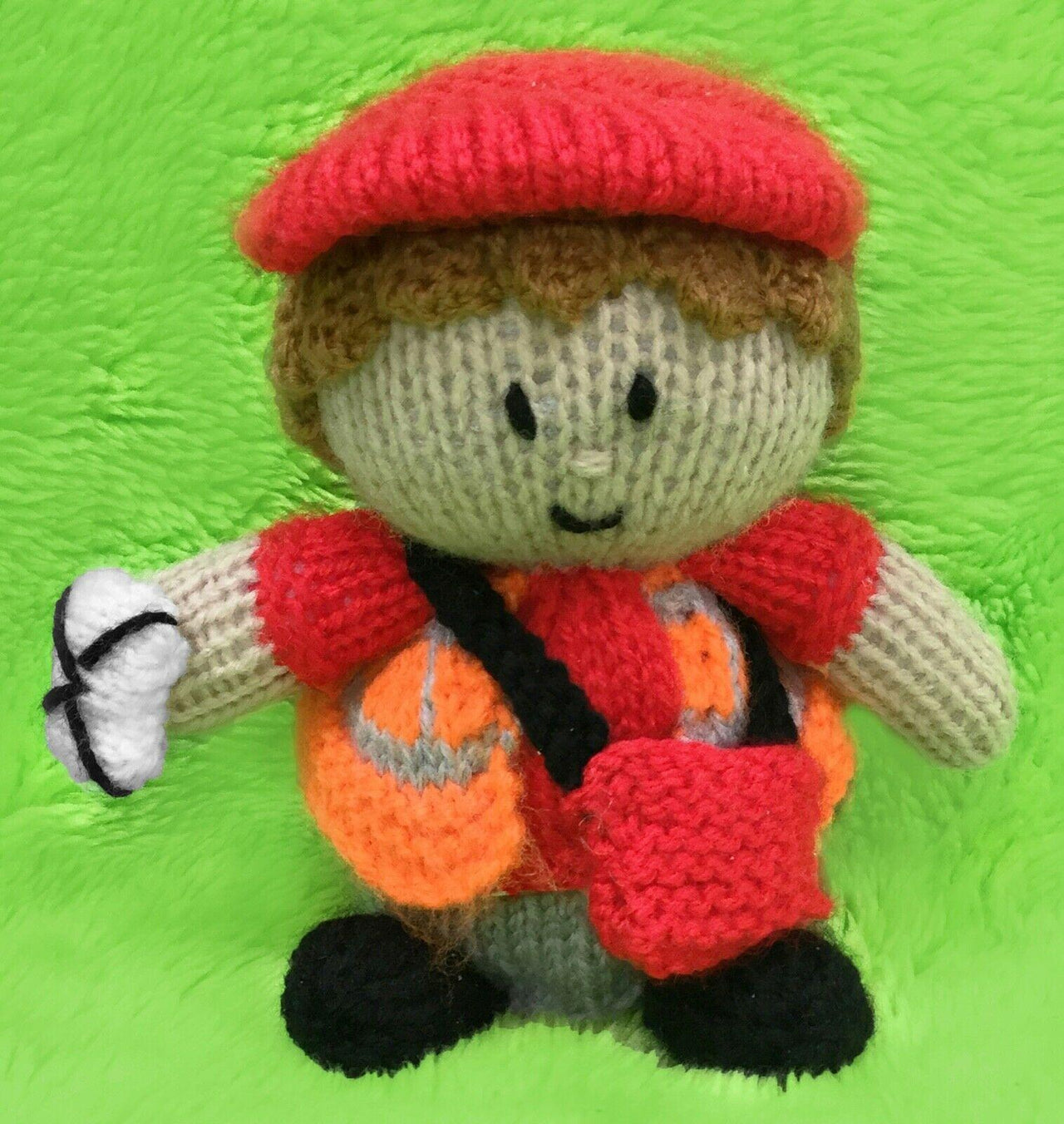 Post Worker choc orange cover / toy