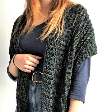 'Moonlit Sea' Scarf Shawl
