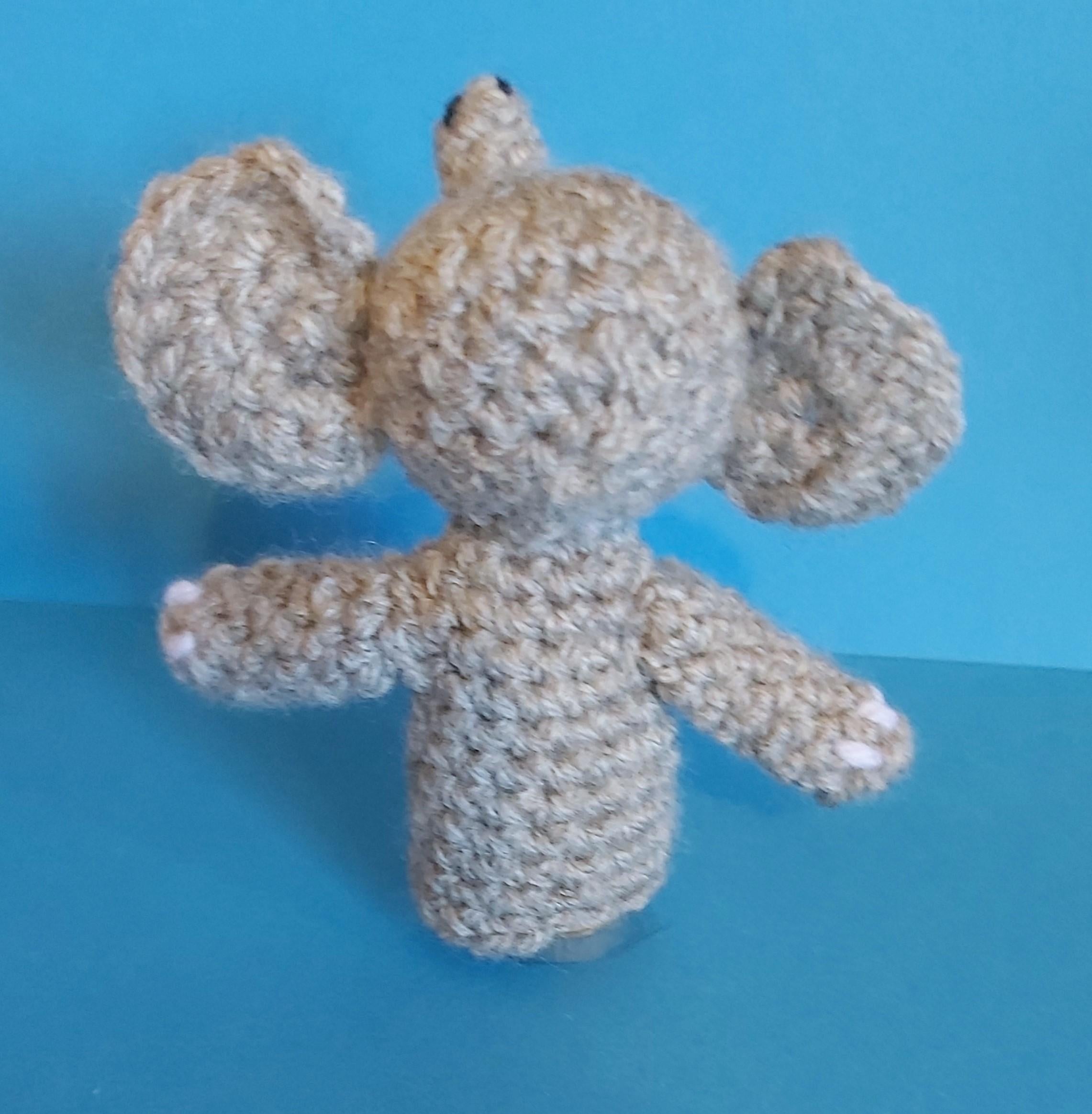 Elephant Finger Puppet