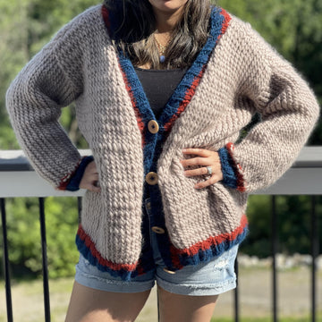 Fall Spice Nutmeg Cinnamon Cardigan