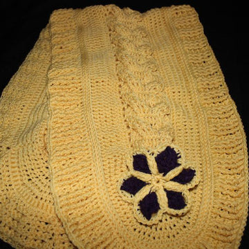 "Knit" Cable Scarf