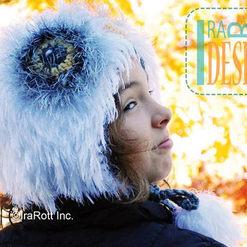 Arctic Snowy Owl Bonnet Crochet PDF Pattern