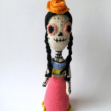 Día de Muertos, Catrina Doll - Crochet Pattern/Amigurumi