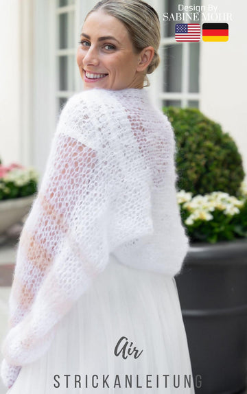 Mohair bolero loose and easy