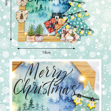 Studio Light Create Your Life MDF Christmas Set - 7"X9.8"