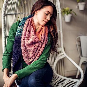 Pastel Gemstones Shawl