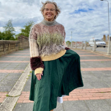 Crazy Cables Pullover