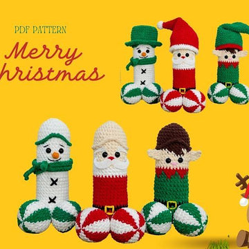 3in1 Surprise Christmas Crochet Pattern Bundle