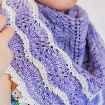 Fields of Lavender (Shawl)