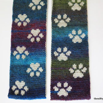 Pawprints Scarf