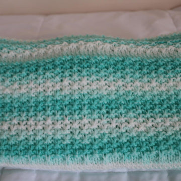 Mint Sorbet Baby Blanket