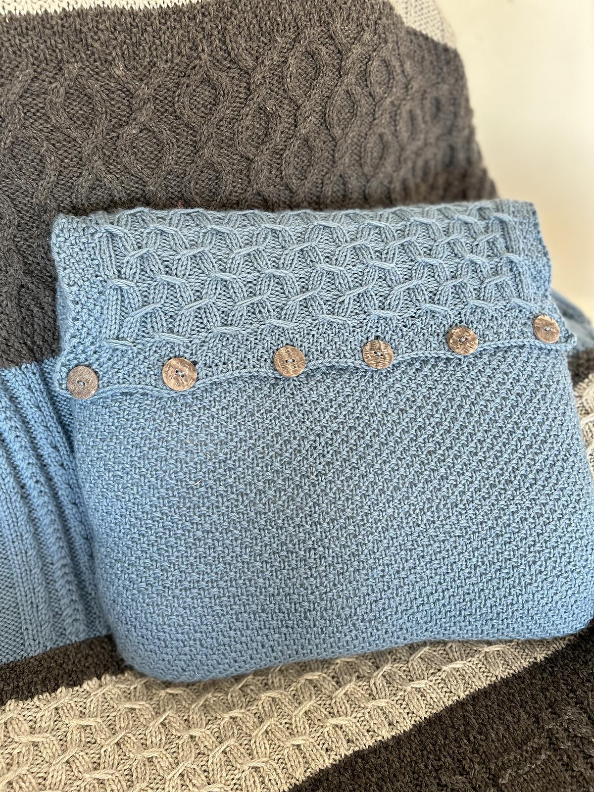 The Cozy Cable Pillow
