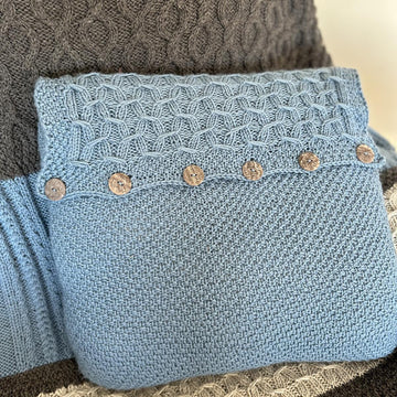 The Cozy Cable Pillow