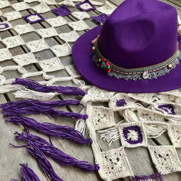 Grannys Gone Bohemian Shawl