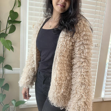 Reversible Loops Crochet Cardigan
