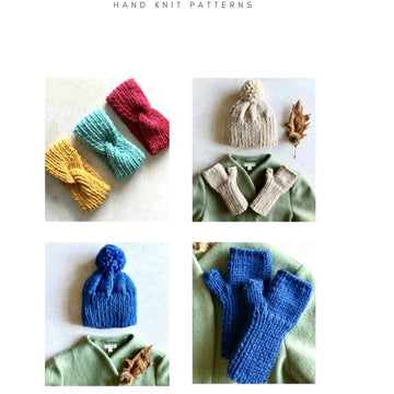 Chunky Bobble Hat and Mitts