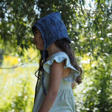 Lacy Knots Bonnet