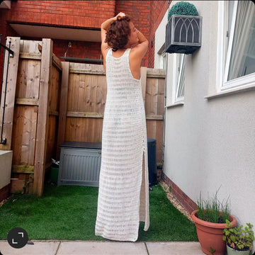 Floor length maxi dress