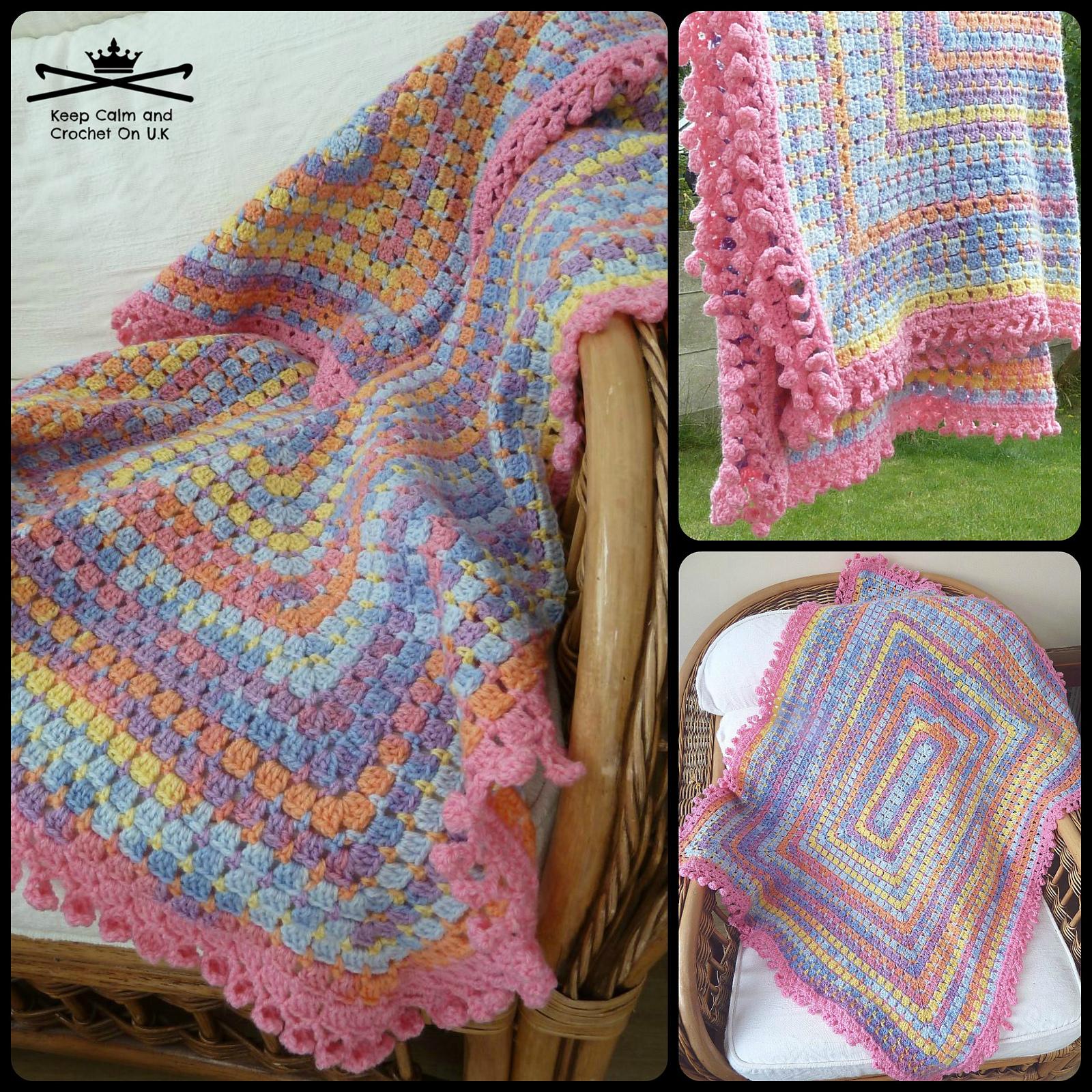 Chocolate Box Twist Baby Blanket