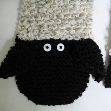 Shaggy Sheep Scarf