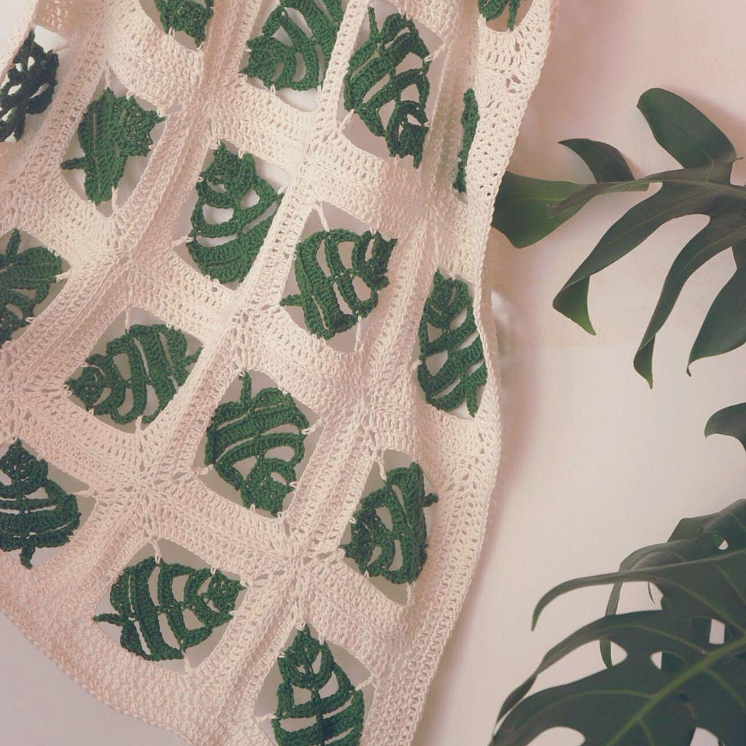 Crochet Monstera