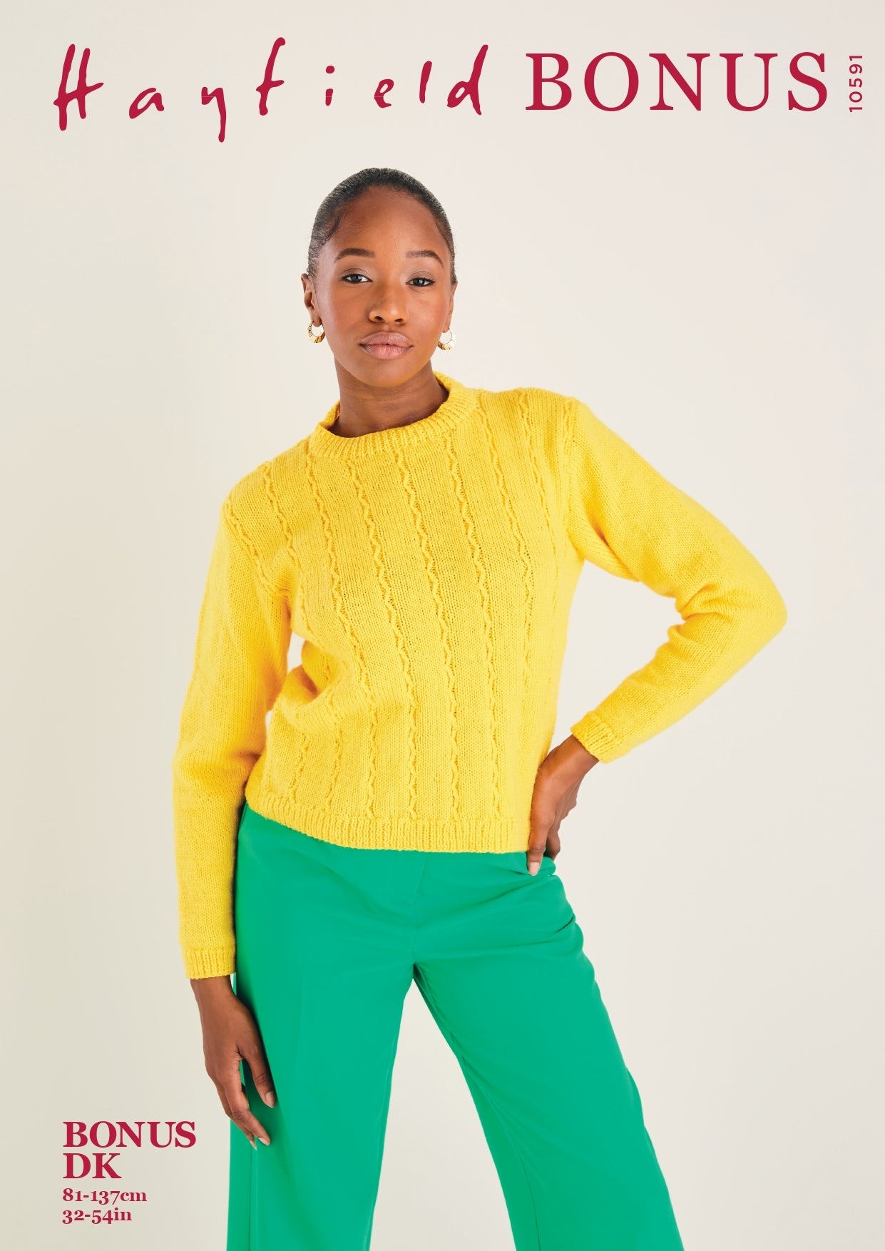 Sweater in Hayfield Bonus DK - 10591 - Downloadable PDF