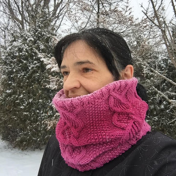 COZY double layered cowl