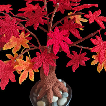 Crochet Maple tree Bonsai