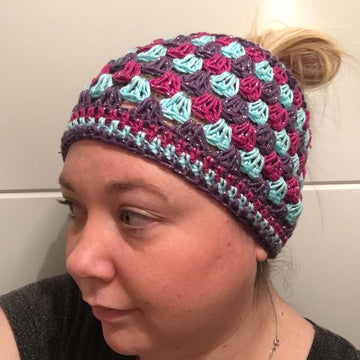 Granny's Messy Bun Hat