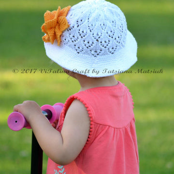 Grassland Flower Panama Hat