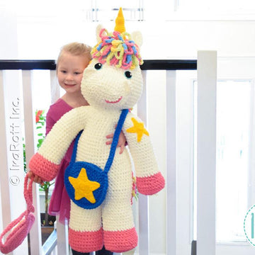 Sophia The Starry Unicorn Big Amigurumi