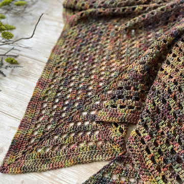 Willow Drift Triangle Shawl