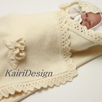 Baby blanket lace