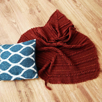 Autumn Leaf Throw Blanket