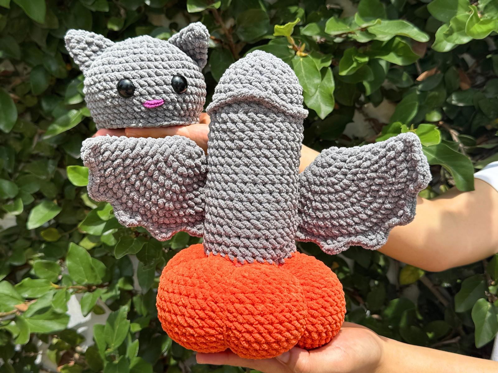 Halloweenie Bat Crochet Funny