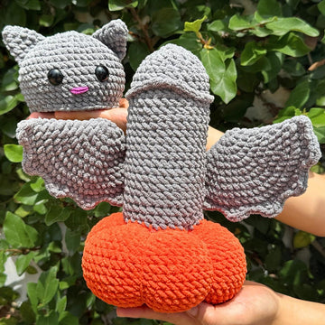 Halloweenie Bat Crochet Funny