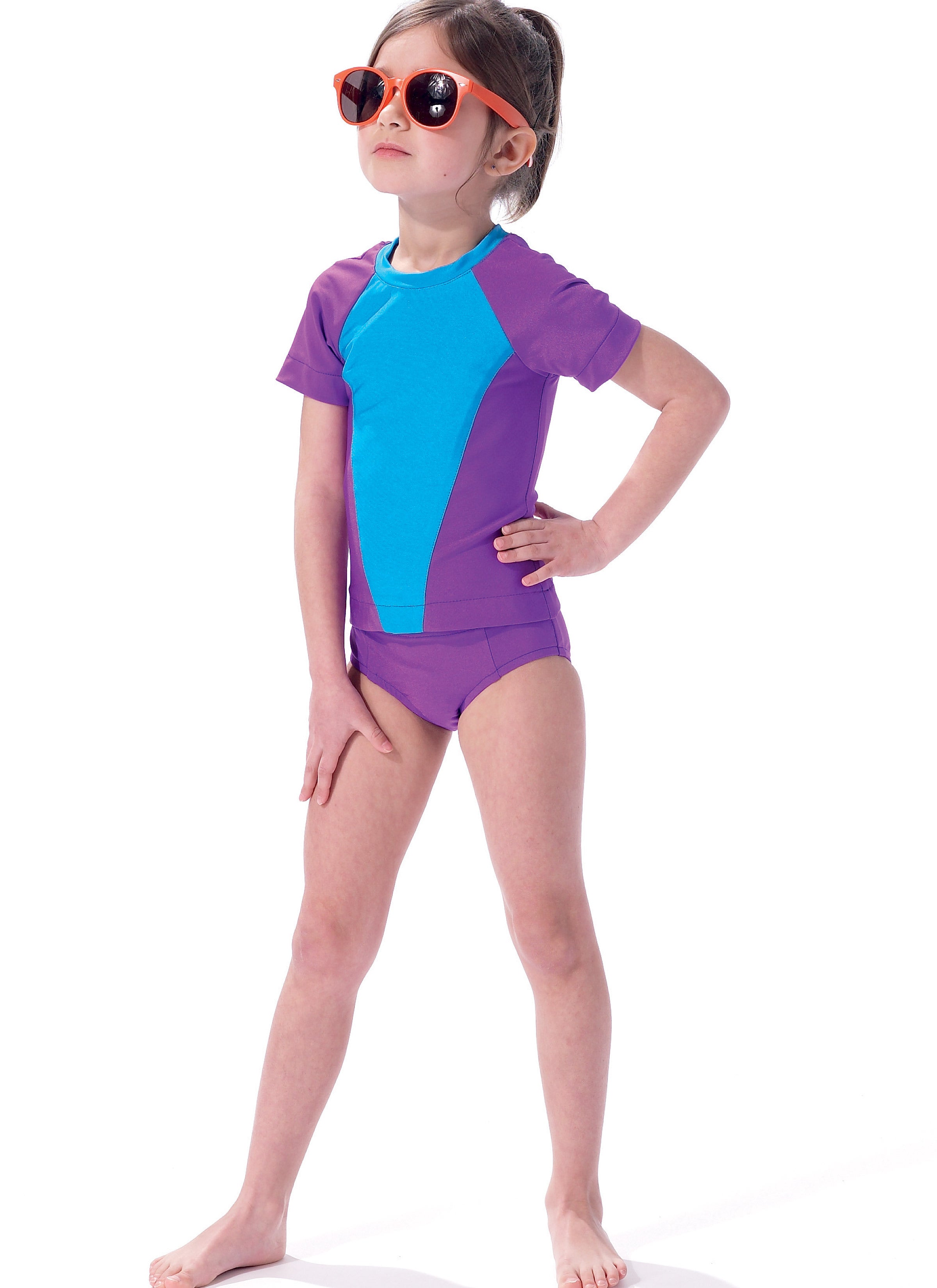 McCall's Misses'/Girls' Swimsuits M7417 - Sewing Pattern