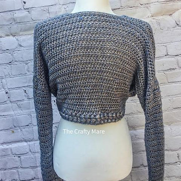 Metal Moto Cropped Cadigan