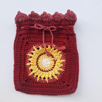 Celestial coin purse with lining