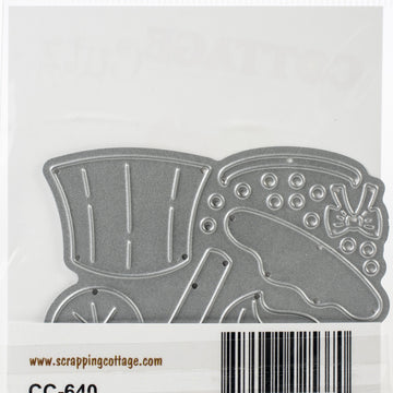 CottageCutz Dies - Birthday Cupcake W/Lemon, 2.2"X2.5"