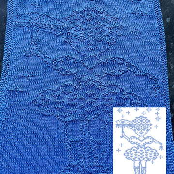 Nr. 724 Bjørn Wiinblad guest towel