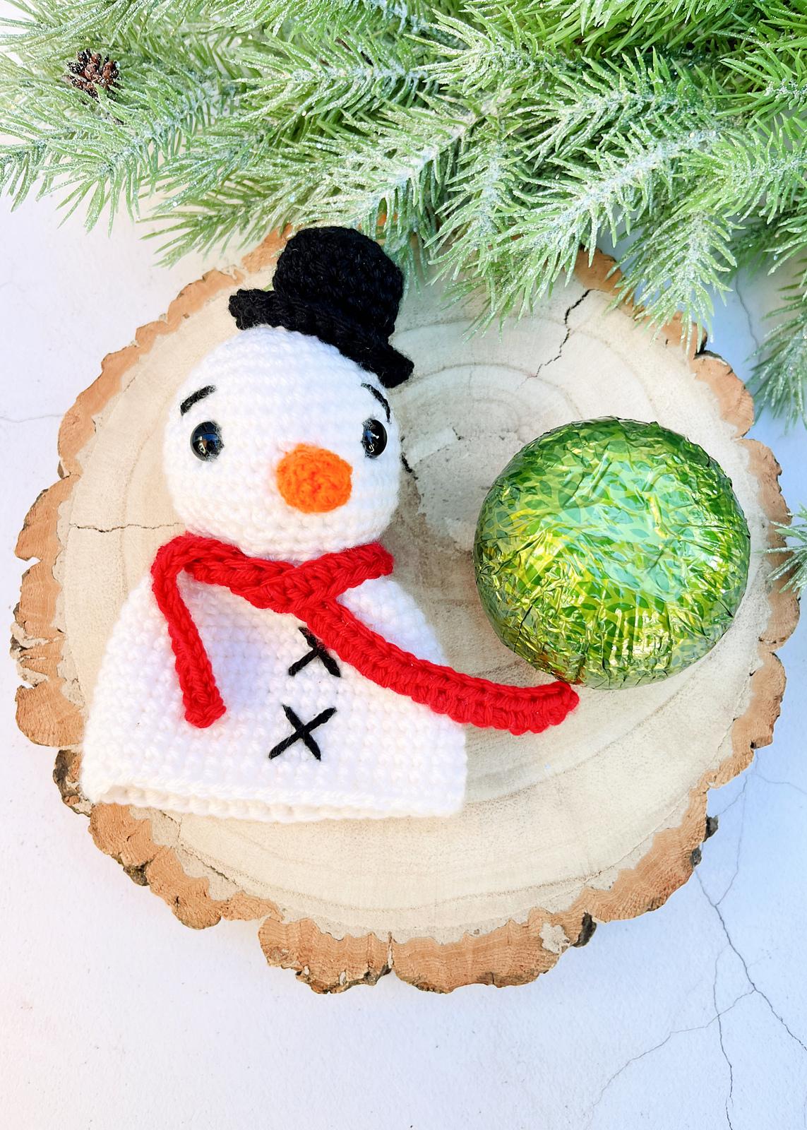 Snowman Chocolate Orange Cosy