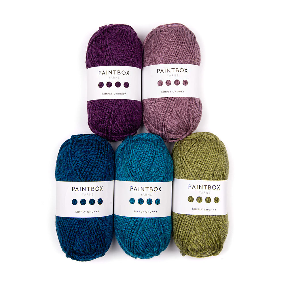 Paintbox Yarns Simply Chunky 5 Ball Color Pack