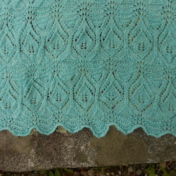Fairy Leaves on the Waves Shawl