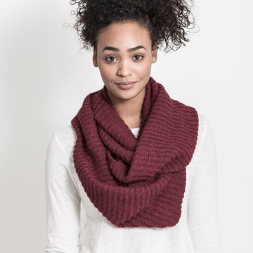 Weldon Alpaca Wrap in Blue Sky Fibers Melange and Sport Weight - 20175 - Downloadable PDF