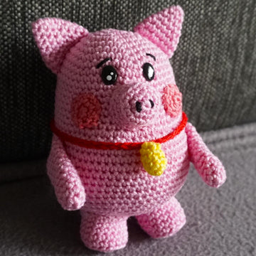 Crochet pattern lucky pig Felicità